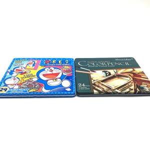 Caja Metálica Rectangular de 24 Compartimentos para Pinceles de Acuarela, Estuche de Almacenamiento de Papelería, Venta al Por Mayor - Product Image 3