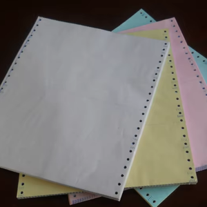 Muestra Gratuita de Papel NCR Continuo para Computadora, Papel para <span class=keywords><strong>Facturas</strong></span> y Recibos, Papel Autocopiativo - Product Image 1
