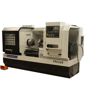Máy tiện <span class=keywords><strong>CNC</strong></span> ck6150 được trang bị mâm cặp thủy lực và ụ thủy lực quay đường kính của hệ thống Siemens 500mm - Product Image 1