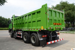 รถบรรทุกเหมือง Howo 8x4 ยูโร 2 ดีเซล ใหม่ 10 ล้อ รับน้ำหนัก 11-20 ตัน พวงมาลัยซ้าย กล้องมองหลัง 251-350 แรงม้า 6-8 ลิตร จอสัมผัส 8 เมตร+ 5 เกียร์ - Product Image 2