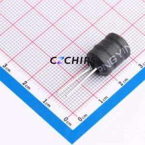 Inductor de Anillo de Color XR10*12-821K-L / Componente de Orificio Pasante (THT), D10xL12mm 820uH 10% 480mA 1.25Ohm - Product Image 1