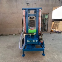 Meilleure vente petite perceuse multifonctionnelle portable 80m 100m 150m 200m pour puits d'eau