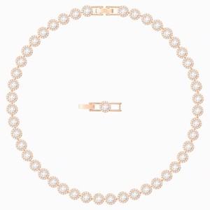 <span class=keywords><strong>Collier</strong></span> rond en cristal autrichien avec fermoir d'extension, chaîne de clavicule pour femme noble - Product Image 1