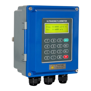 SS Steel <b>Pipe</b> <b>Clamp</b> on Sensors RS485 Modbus Ultrasonic Flow Meter - Product Image 1