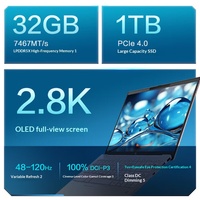 Ottimo Sconto Nuovo HP Star Book Pro 14 Laptop Leggero per Ufficio e Business, Core Ultra5-125H, 16GB RAM, 1T SSD, 2.5K