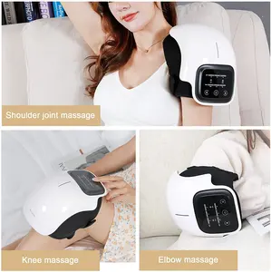 Led Touch Screen Infrared Knee Massager Pain Relief Vibrating Heating Electric Knee Massager