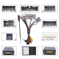 Câble adaptateur de harnais d'alimentation pour autoradio OEM 16 broches Canbus Android, conducteur en cuivre nu, remplacement de la prise d'alimentation du haut-parleur CR-V