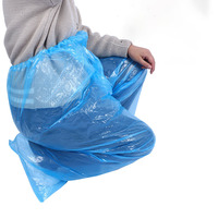 Yun Single-Person PE Kunststoff Einweg Regen hose Langlebiger Regenschutz für Reisen One Size Regen für Poncho Style für