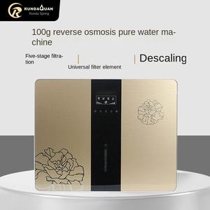 Purificador de Agua Doméstico Montado en el <span class=keywords><strong>Grifo</strong></span>, Filtro de Ósmosis Inversa RO de Cinco Etapas para Beber Directamente, ABS de Grado Alimenticio, Elimina Sarro/Cloro - Product Image 2