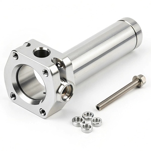 บริการงานกลึงซีเอ็นซีความแม่นยำสูง ชิ้นส่วนสแตนเลส บริการงานกลึงโลหะ ผลิตชิ้นส่วนตามสั่ง - Product Image 2