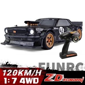 Voiture RC ZD Racing EX07 1:16 4x4 avec moteur brushless, vitesse maximale de 130 km/h, télécommande 4 canaux 2,4 GHz, drift, sport, câble USB - Product Image 4