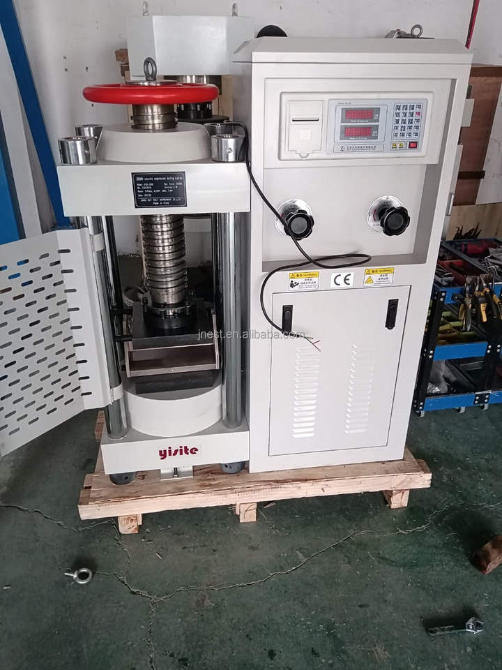 2000kn Digital Display Manual Screw Concrete Compression Testing ...
