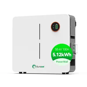 Sunpal Châu Âu phổ biến năng lượng mặt trời Pin 48 Volt 100Ah 200 AH 300ah giá tốt nhất năng lượng nhà lưu trữ LiFePO4 Pin gói