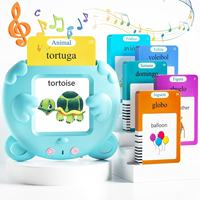 Jouets éducatifs pour enfants Aidisheng personnalisés avec 112 cartes sonores ABC pour l'apprentissage de la langue, jouets en plastique pour enfants
