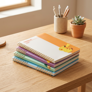 Korean Pokemoned Clear PP Spring Notebook Random Design Kids Stationery Transparent Coil Anime School Student Gift Wholesale - Product Image 3