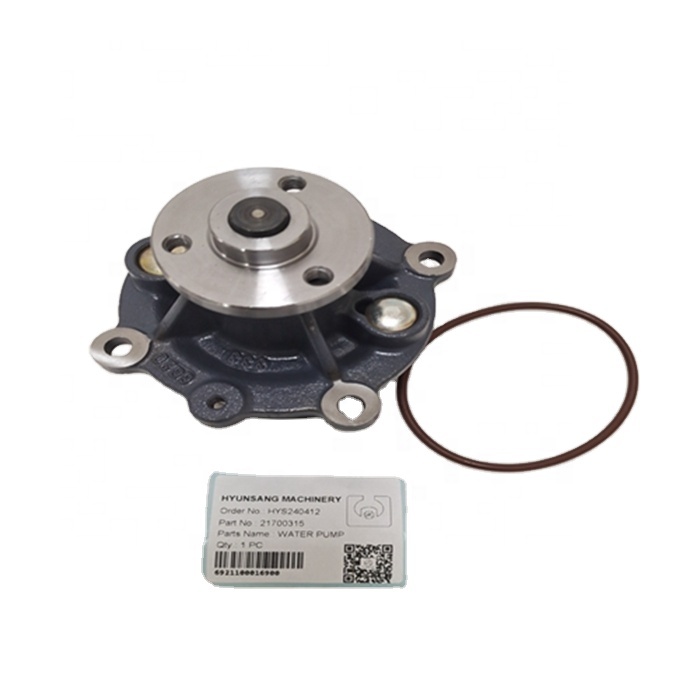 Запчасти для двигателя Hyunsang, водяной насос VOE21700315 21700315 для EC160D EC140D EC180D