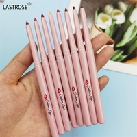 Crayon à lèvres longue durée rose en gros, crayon à lèvres vegan, crayon à lèvres à label privé, crayon à lèvres crémeux à haute pigmentation
