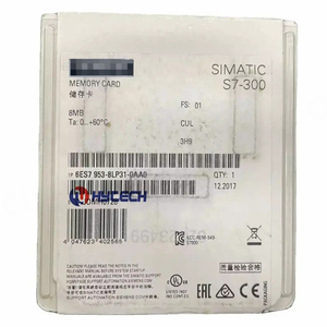 Siemens 6ES7953-8LP31-0AA0การ์ดหน่วยความจำขนาดเล็ก8 MB S7 SIMATIC สำหรับ S7-300/C7/ET 200 3V nflash - Product Image 1