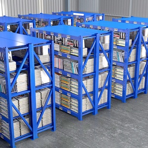 CE Certificates Book Shelf Multi-Level Adjustable Shelves Home Warehouse Library Storage Rack - Product Image 6