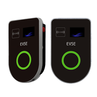 XTEVSE XT-ACW201-EU Nouvelle borne de recharge murale pour véhicules électriques Type 2 avec écran LCD, triphasée, rapide, 22 kW, 32 A, IP54, norme européenne, paiement par carte