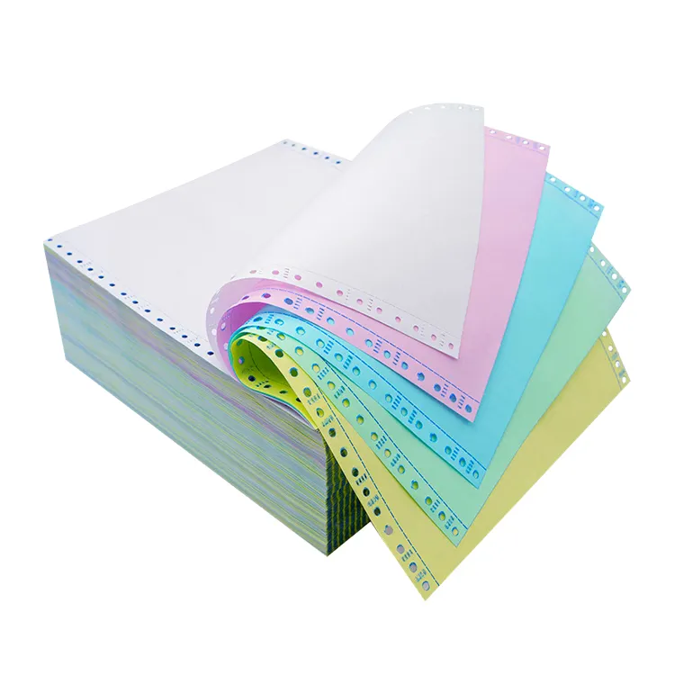 Kertas cetak produsen tagihan kertas daftar cetak khusus kertas Cfb faktur kertas tanpa karbon