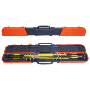 151*25 *11 Cm PP Waterproof 4 Colors Rod Case Capacity UP To 10 Fishing Rods Retractable Fishing Rod Hard Case