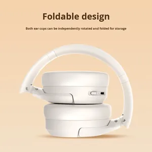 ANC Hoạt Động Tiếng Ồn Hủy Bỏ TWS Over-Ear Cho <span class=keywords><strong>Bluetooth</strong></span> Tai Nghe Đơn Giản Có Thể Gập Lại Thiết Kế Không Dây Cho Điện Thoại Di Động Chơi Game Ultra-Dài - Product Image 5