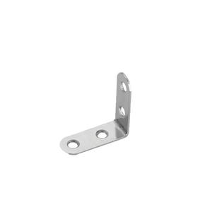Support d'angle en acier inoxydable en forme de L, connecteur de meuble à 90 degrés, durable pour meubles en bois - Product Image 5