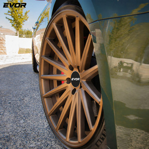Jantes de voiture EVOR en alliage d'aluminium bronze, garantie d'origine, modèle Mags, jantes à déport profond, 16-24 pouces, roues forgées - Product Image 6
