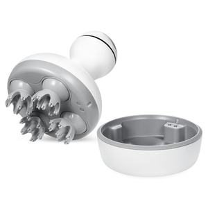 Venta al por mayor de masajeador de cuero cabelludo inalámbrico IPX7 3D personalizado 84-Touch USB recargable para aplicación en la cabeza - Product Image 6