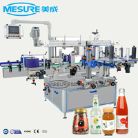 Étiqueteuse automatique d'autocollants d'étiquettes auto-adhésives pour bouteilles en verre PET