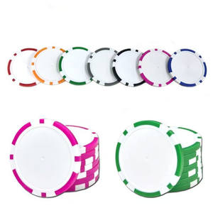 Jetons de poker en plastique écologiques personnalisés en gros, multi-tailles 40 mm, haute qualité, valeurs personnalisées pour les casinos et salles de poker - Product Image 2