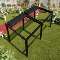 Pergola motorisée rétractable Sweet Home Premium, système de toit à lamelles en aluminium facile à assembler, panneaux solaires