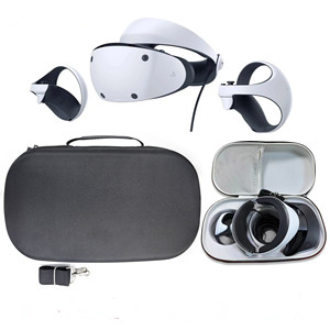Bolsa de Almacenamiento de Viaje para <span class=keywords><strong>PS</strong></span> VR2, Estuche Portátil con Cierre de Cremallera de EVA, Bolsa de EVA Resistente para <span class=keywords><strong>PS</strong></span> VR2 - Product Image 1