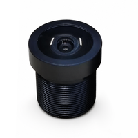 Objectif Fisheye 2,1 mm M12 2 mégapixels pour caméra CCTV avec capteur 1/3 pouce D/H/V 140 °   * 120 °   * 90 °   Objectif d'appareil photo fisheye