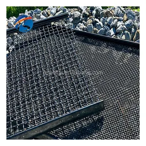 customized cheap price different type of or galvanized expanded metal anti-clogging vibrating screen mesh for hot selling