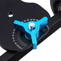 Plateau Roulant Curseur Dolly Skater Vidéo Rail pour Speedlite DSLR Caméra Caméscope Rig (Noir)
