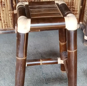 Premium Handmade Bamboo <b>Stool</b> & Tiki Bar Outdoor Furniture Traditional Design High Quality Canopy Gazebo Pergola Sulawesi - Product Image 4