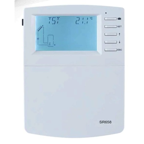 Solar Controller SR658 for Swimming Pool Heating Control