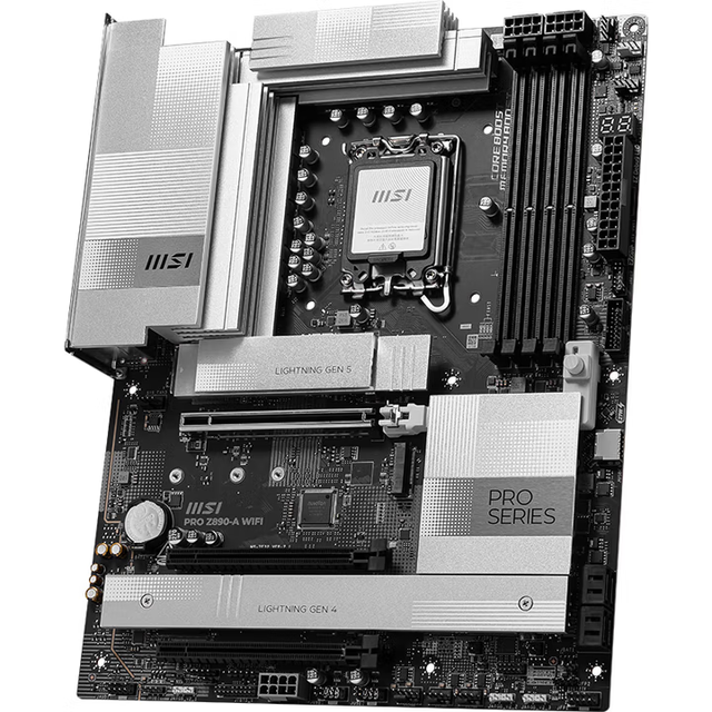 MSI PRO Z890-A WIFI DDR5 5G Lan WIFI7 PCIe 5.0 LGA 1851 CPU ATX Gaming Desktop Computer Motherboard