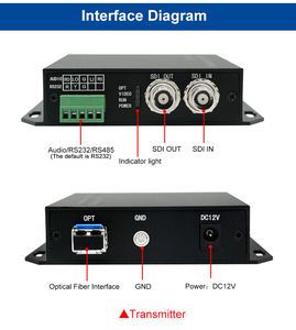 20 км SD/HD/<span class=keywords><strong>3G</strong></span> SDI оптоволоконный удлинитель 1080P60Hz однорежимный переключатель 1-core SDI к конвертеру волокна - Product Image 4