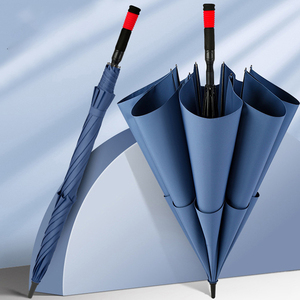 <span class=keywords><strong>Parapluie</strong></span> d'affaires surdimensionné résistant aux tempêtes pour hommes <span class=keywords><strong>Parapluie</strong></span> de golf double semi-automatique 8K - Product Image 1