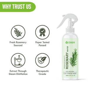 Spray Hidratante de Agua de Romero Pura de Marca Privada, Hidrolato de Romero Natural, Spray de Agua Vegetal para el Cuidado de la <span class=keywords><strong>Piel</strong></span> y el Cabello - Product Image 2