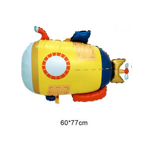 Globos de papel de aluminio para coche de dibujos animados, avión, helado, forma de coche, globo de película de aluminio, decoración de fiesta de cumpleaños, globo de coche - Product Image 4