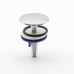 Venta directa de fábrica <span class=keywords><strong>Bañera</strong></span> cromada, desagüe emergente, tapón de agua <span class=keywords><strong>universal</strong></span> para fregadero - Product Image 1