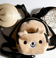 Sac à dos portable pour animaux de compagnie, mignon, pour friandises, pour chien, pour extérieur, mini sac à dos amusant pour chiot, sac d'entraînement pour chien