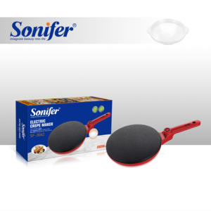 Plaque chauffante électrique Sonifer SF-3062 pour cuisine, 800 W, grand diamètre de 24 cm, support pour plaque chauffante, appareil à crêpes manuel - Product Image 2