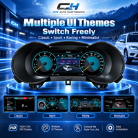 Panel Instrumen Digital LCD Speedometer Plug and Play Pengganti untuk Skoda Yeti Platform PQ 2013-2017