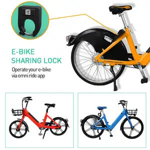 نظام تأجير دراجة كهربائية ذكي مخصص Qr BLE GPS بنظام مشاركة الدراجات الإلكترونية مع جهاز إنذار