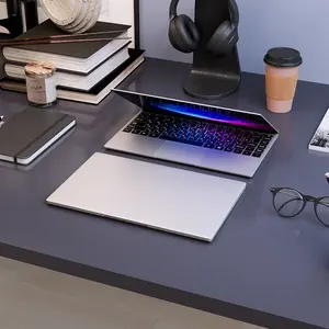 LT12 N5095 14 \ "Laptop gris con 8GB + 512GB Windows 11 Intel Quad-Core Suministro directo de fábrica que muestra perlas sueltas - Product Image 3